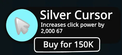 Silver Cursor